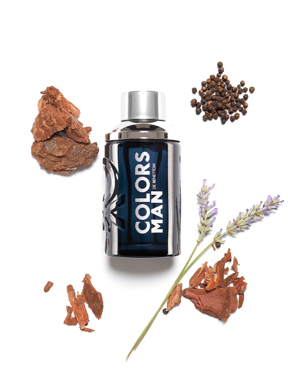Eau de toilette Colors Black para hombre