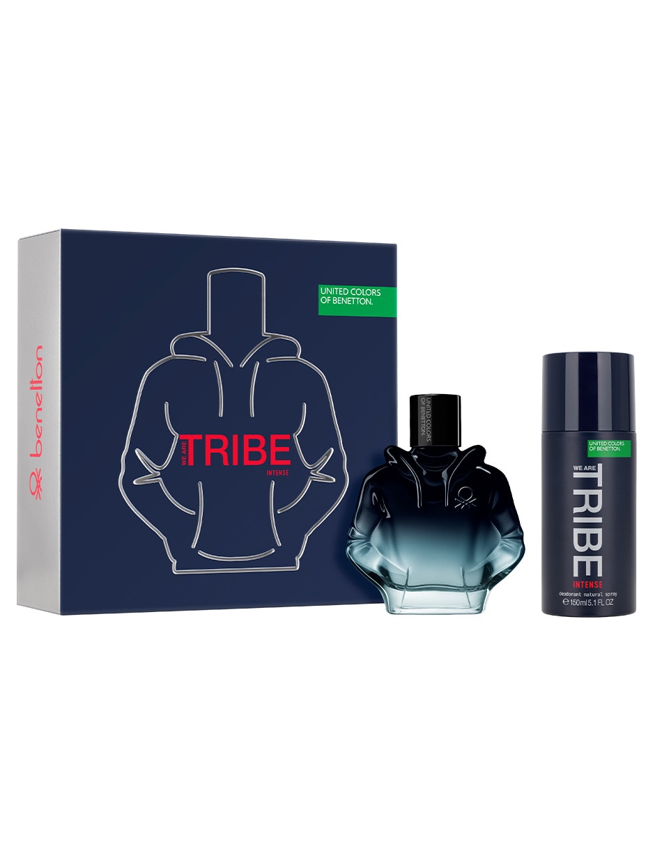 Set Eau de parfum Tribe Intense para hombre