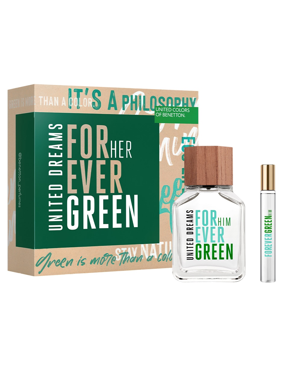 Set Eau de toilette Forever Green para hombre