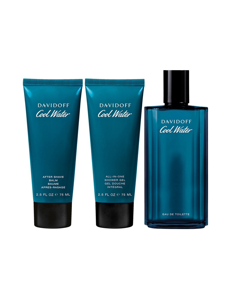 Set Eau de toilette Cool Water Man para hombre Set Eau de toilette Cool Water Man para hombre