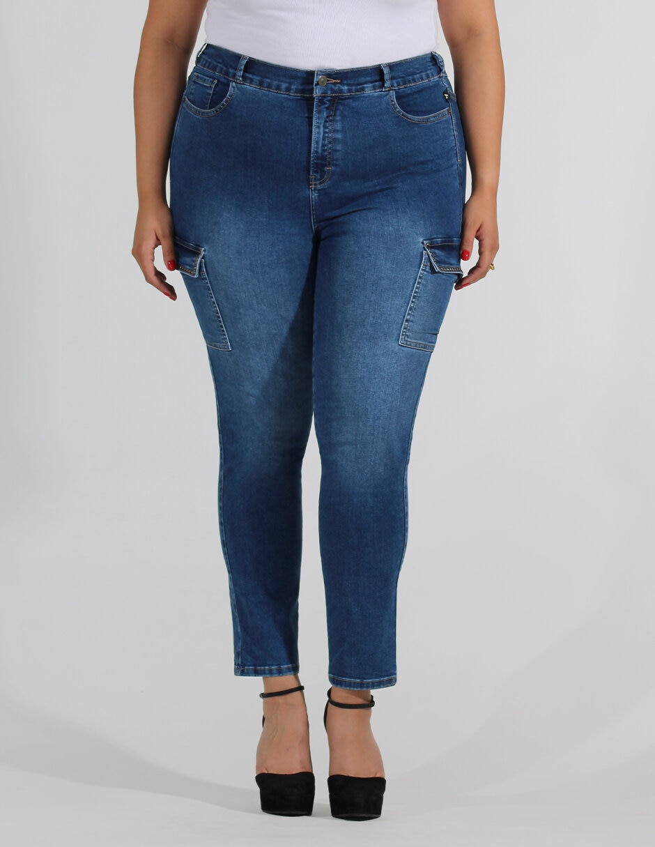 Jeans skinny op0524te1772 para mujer