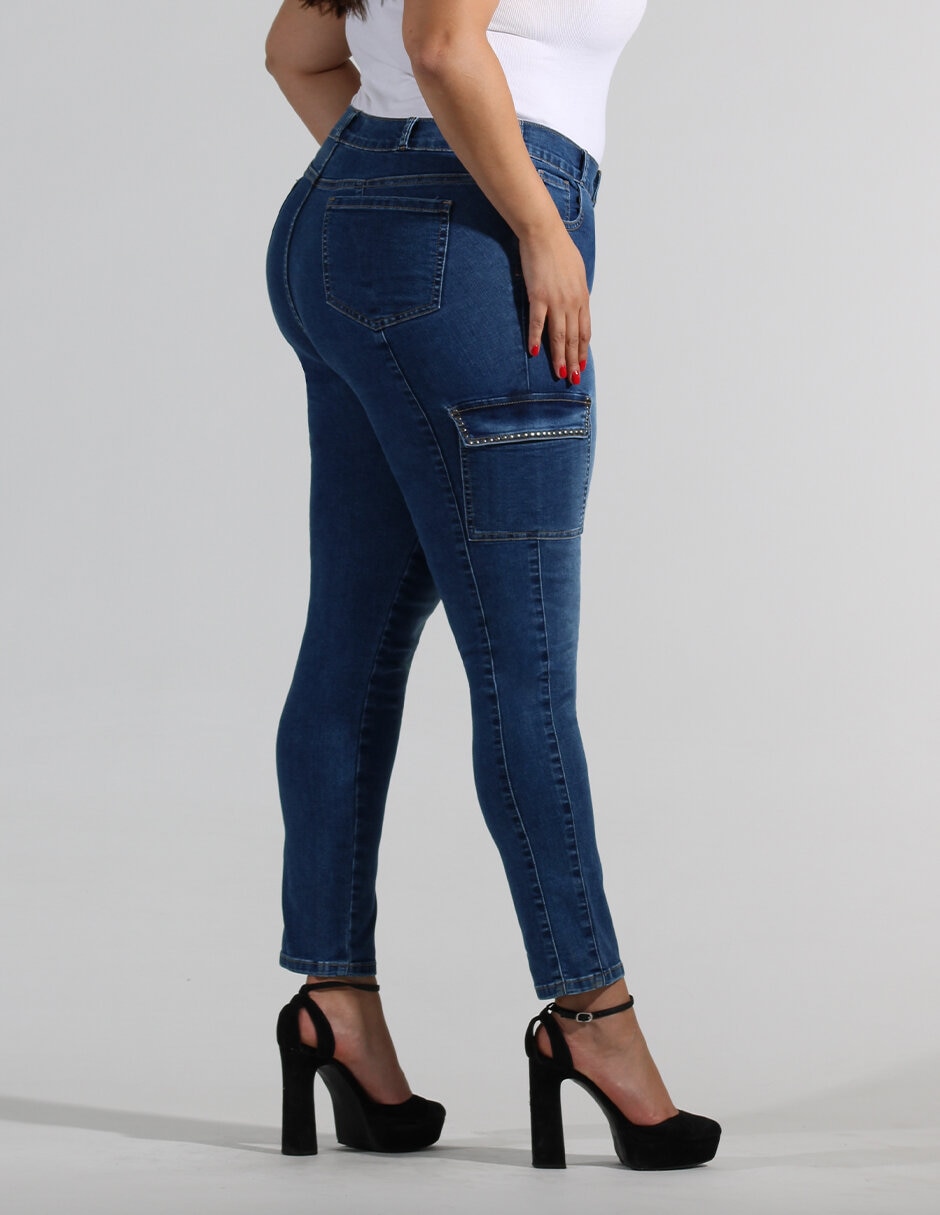 Jeans skinny op0524te1772 para mujer