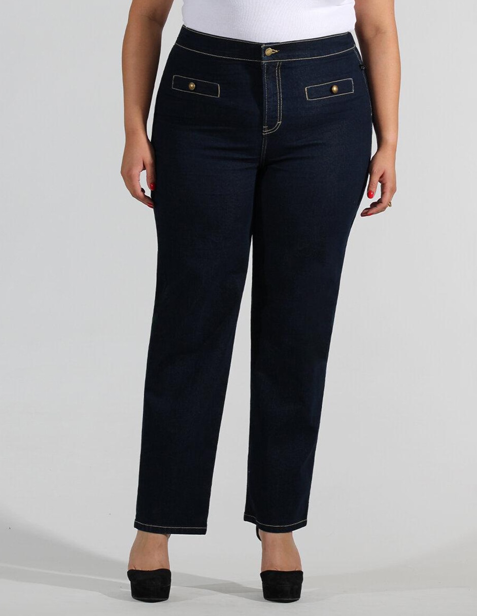 Jeans straight op0524te1775 para mujer
