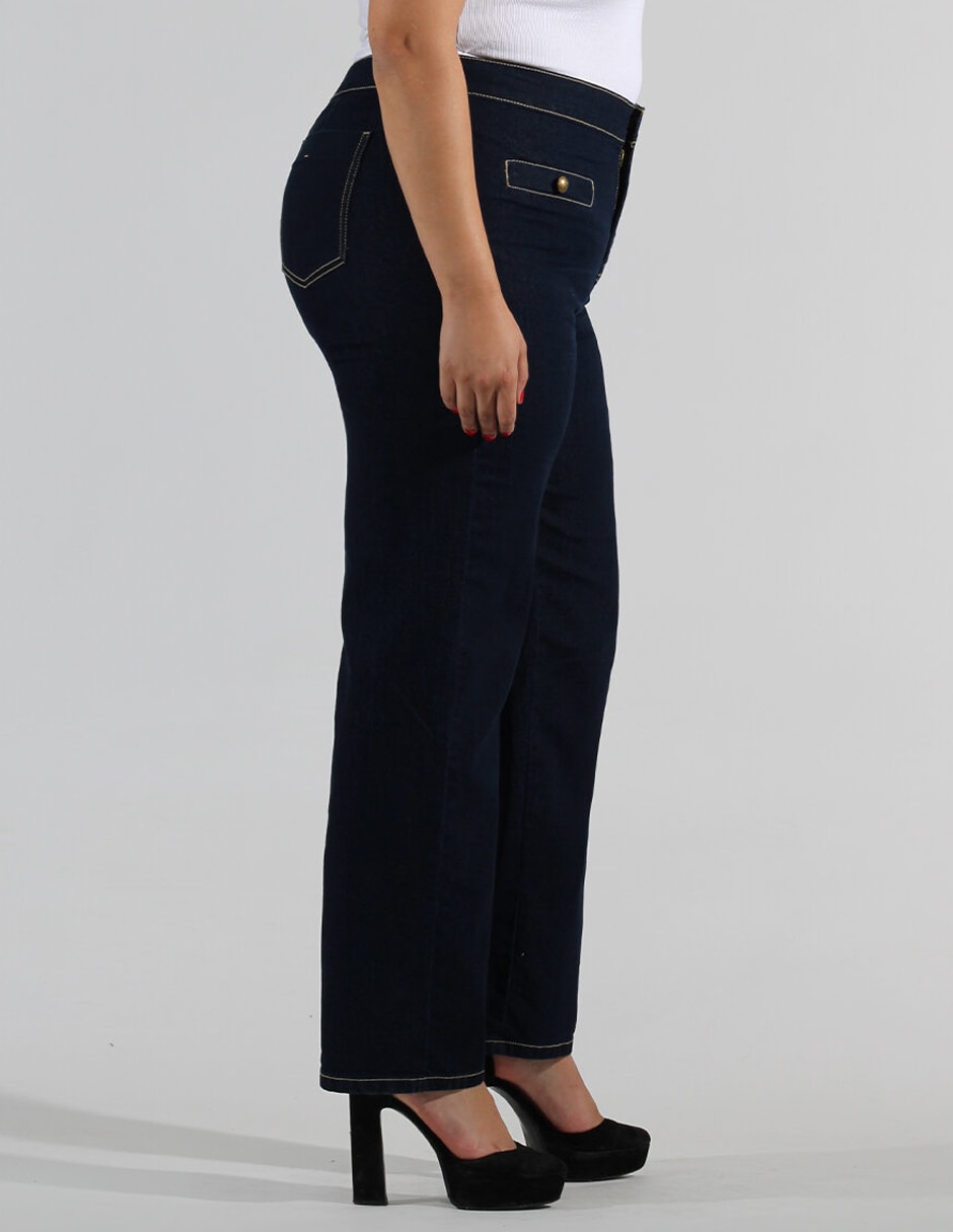 Jeans straight op0524te1775 para mujer
