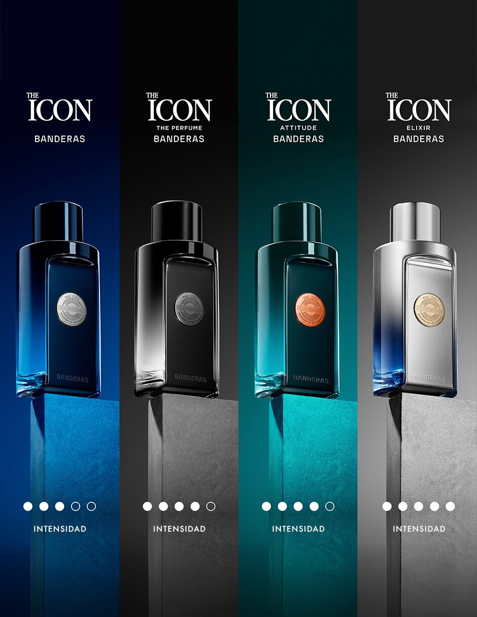 Eau de parfum Antonio Banderas The Icon Attitude para hombre