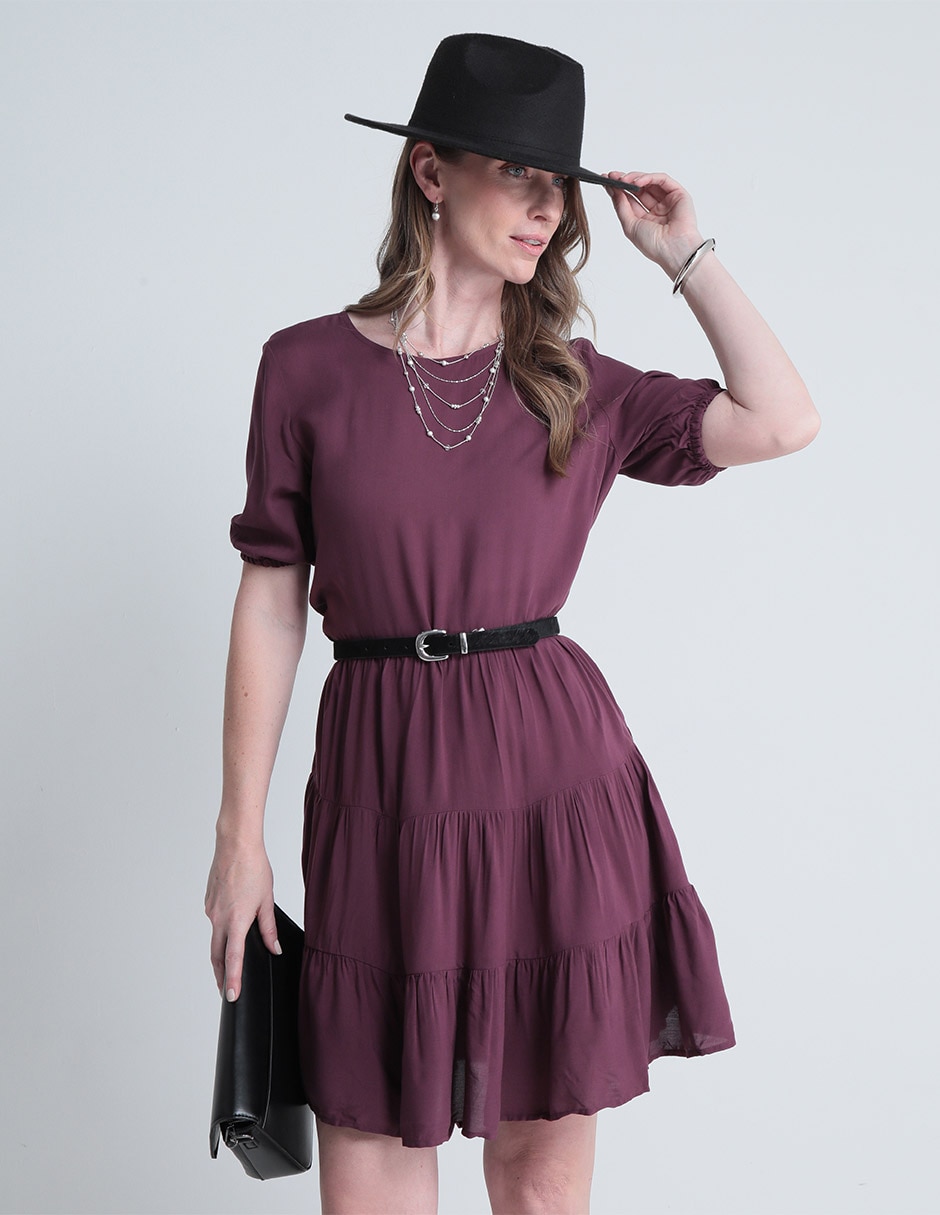 Vestido corto casual para mujer