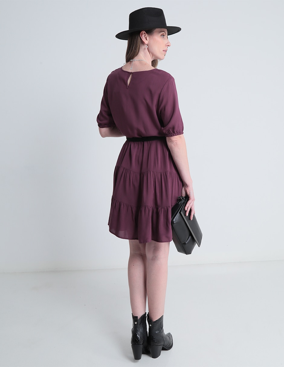 Vestido corto casual para mujer