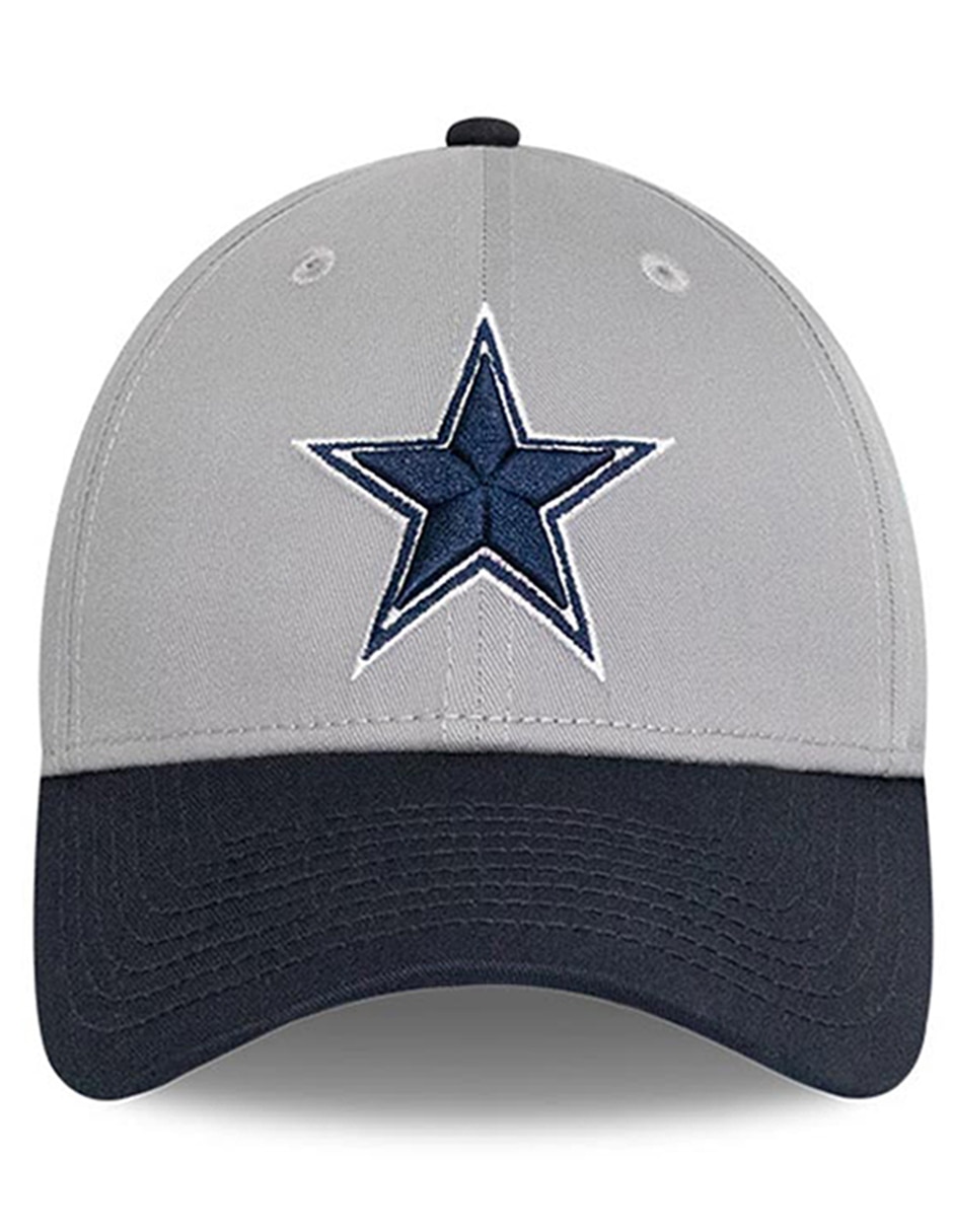Gorra visera curva velcro para fútbol americano Dallas Cowboys para adulto 4