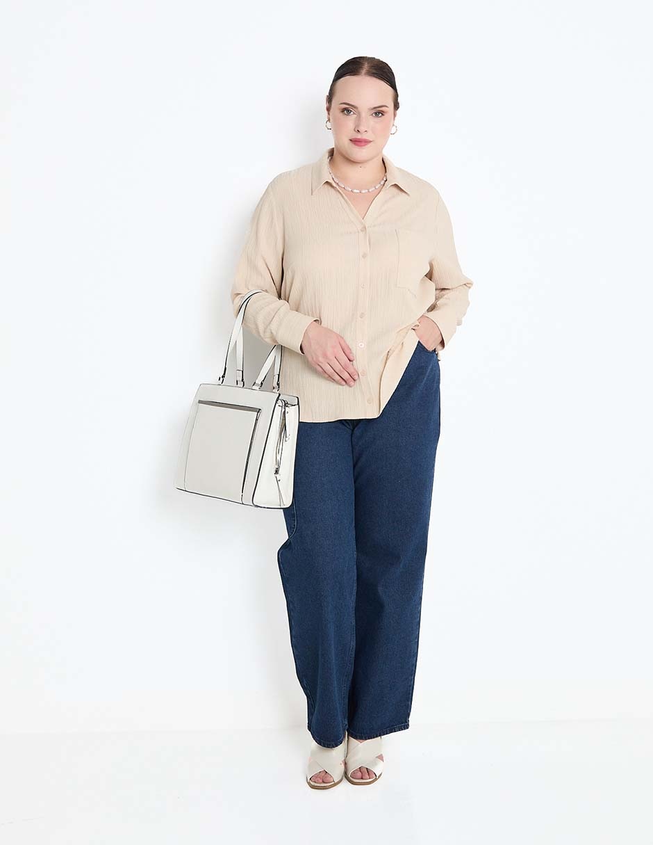 Jeans wide leg para mujer 3