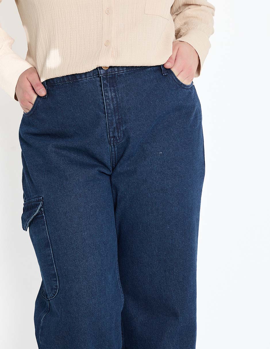 Jeans wide leg para mujer 2