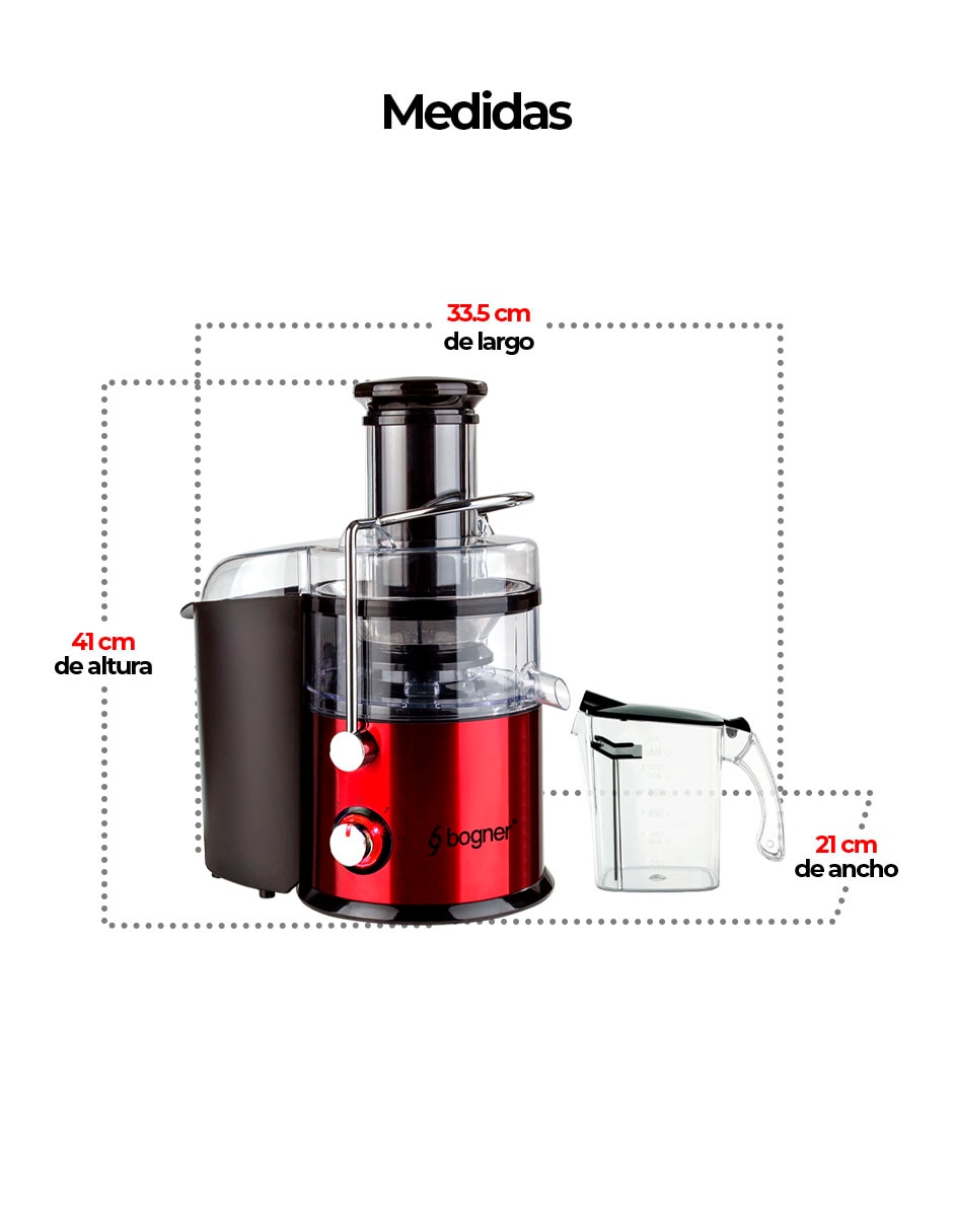 Extractor de jugo Bogner 800 W