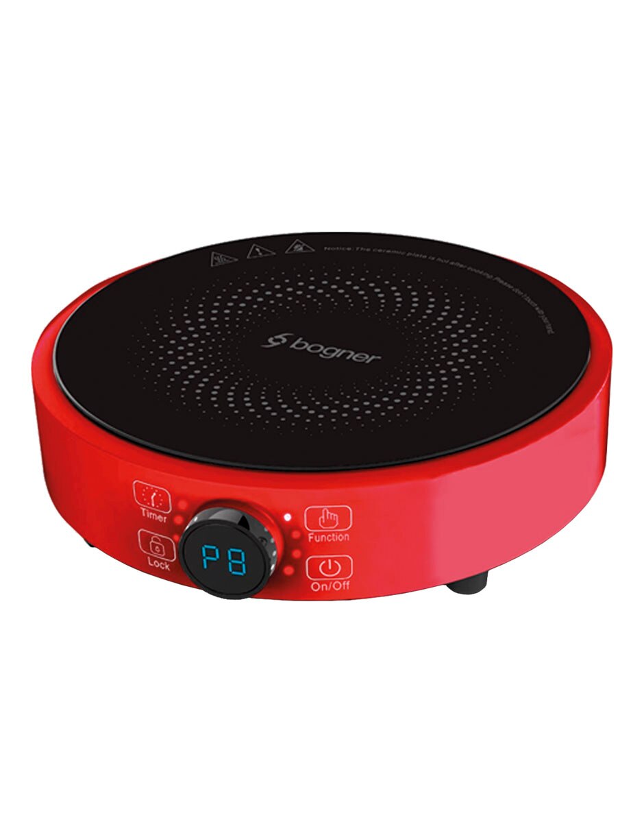 Parrilla eléctrica Bogner Deluxe BIC001 de vitrocerámica