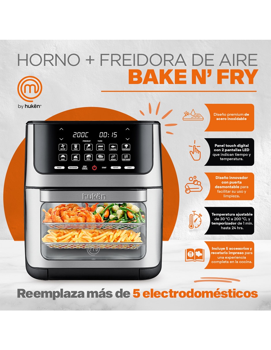 Freidora de aire 12 L Mkafo12T 6