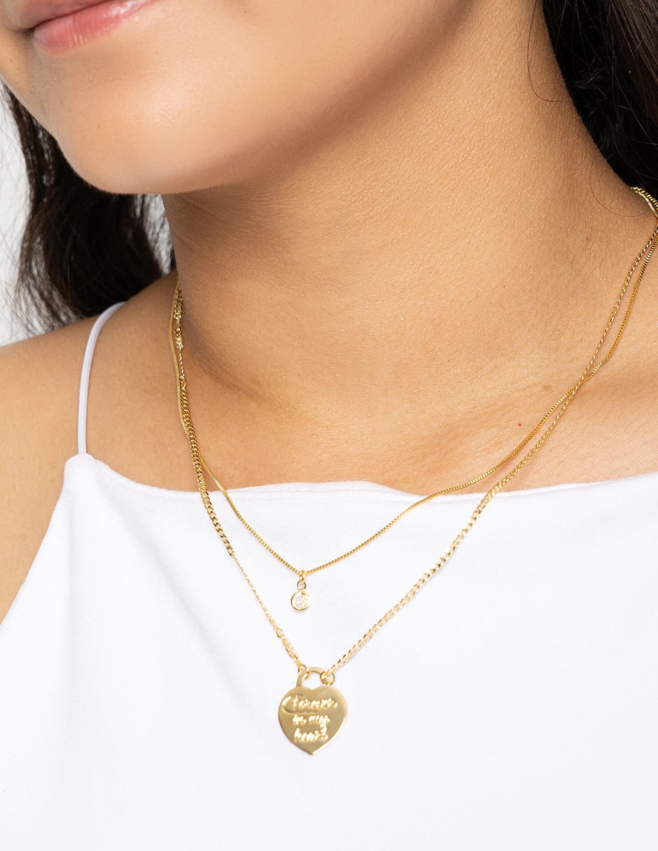 Collar de corazón 3