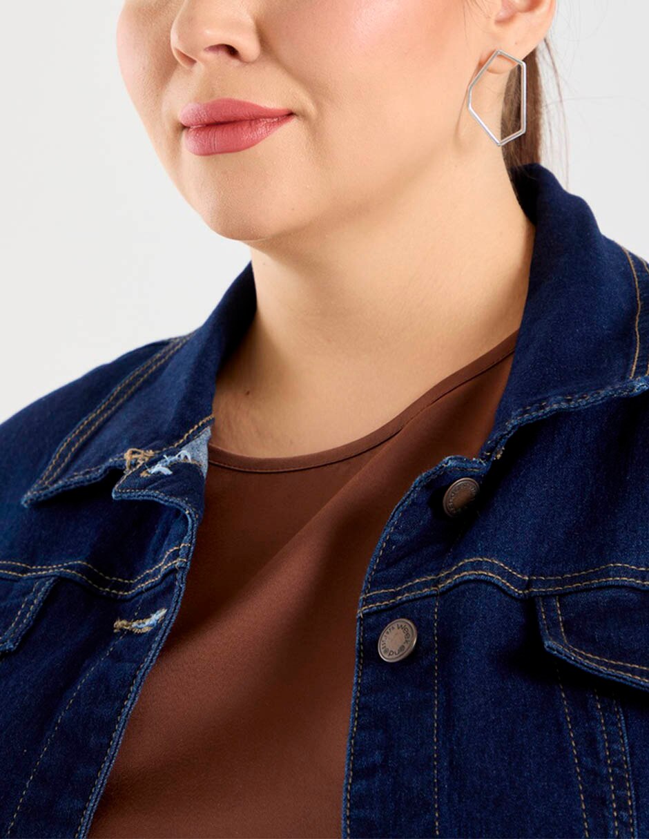 Chamarra de mezclilla para mujer 4