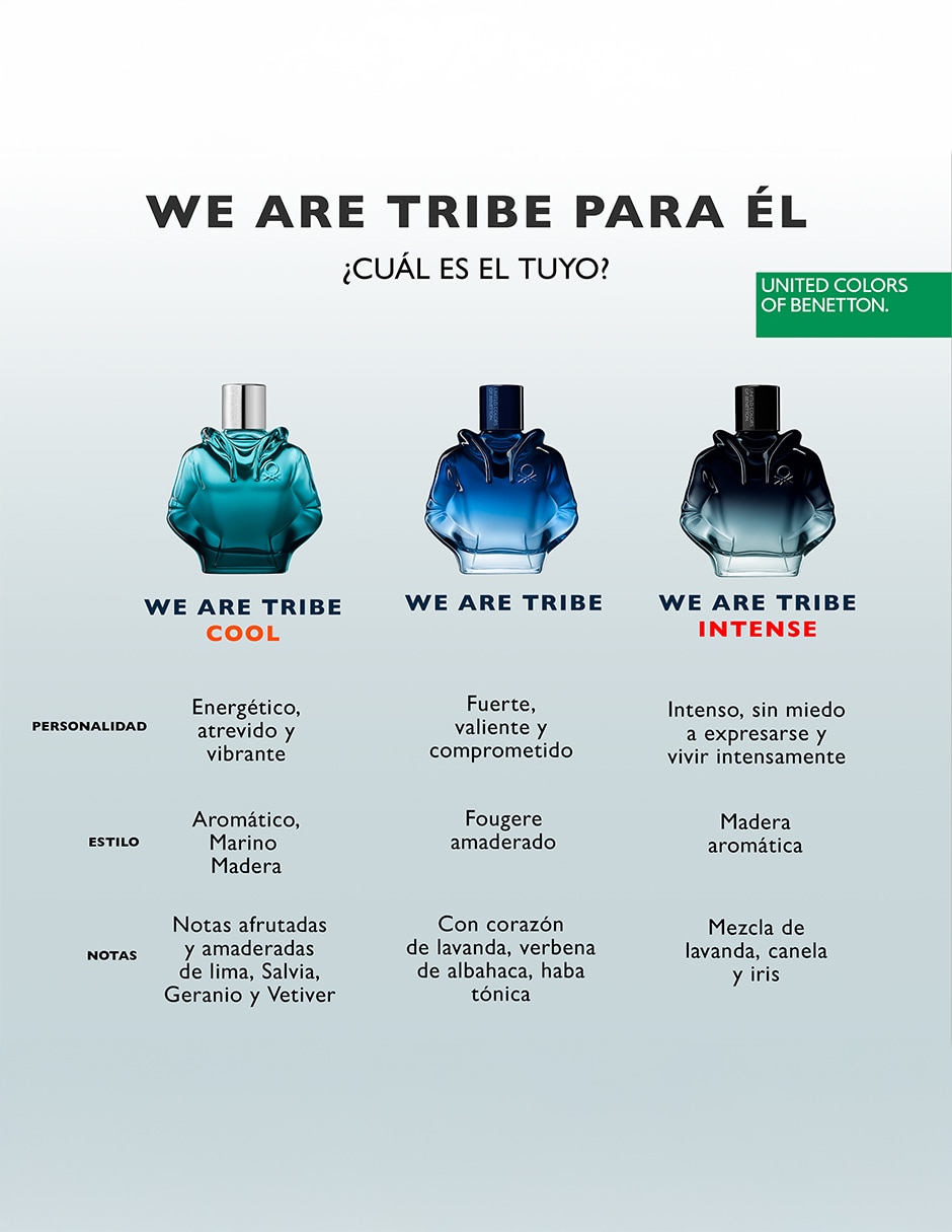 Eau de toilette We Are Tribe Cool para hombre Eau de toilette We Are Tribe Cool para hombre