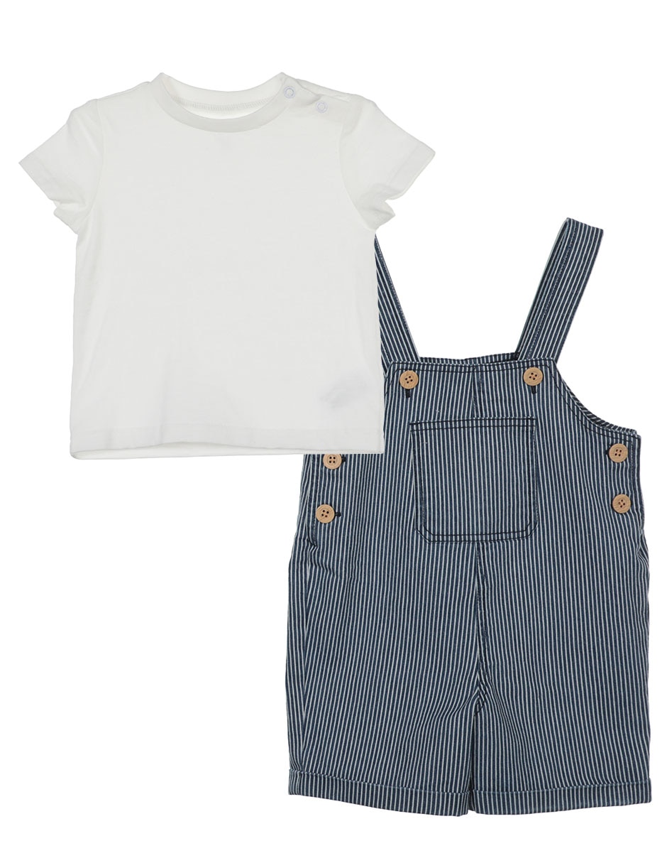 Conjunto de algodón para bebé niño 2 piezas