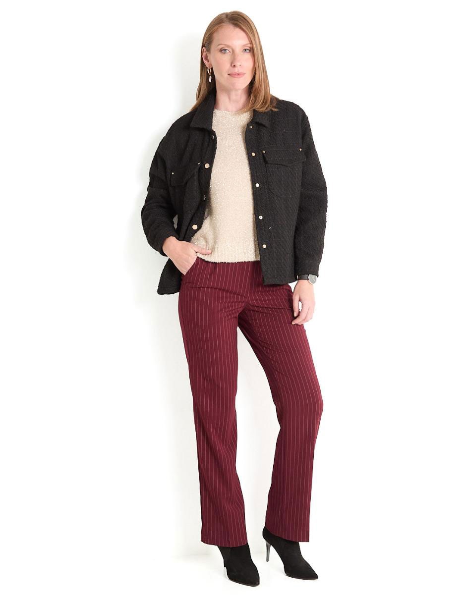 Pantalón de vestir straight para mujer 3