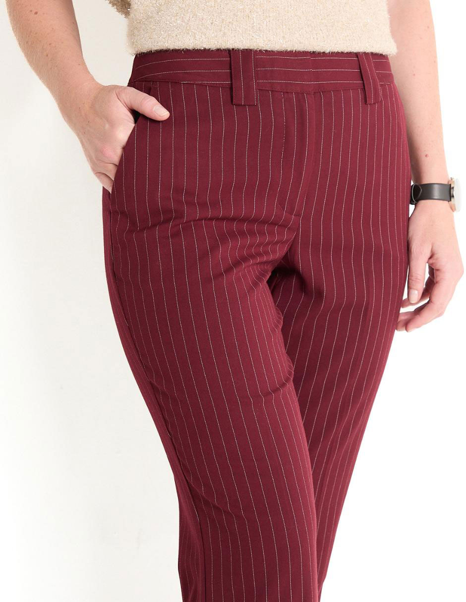 Pantalón de vestir straight para mujer 2