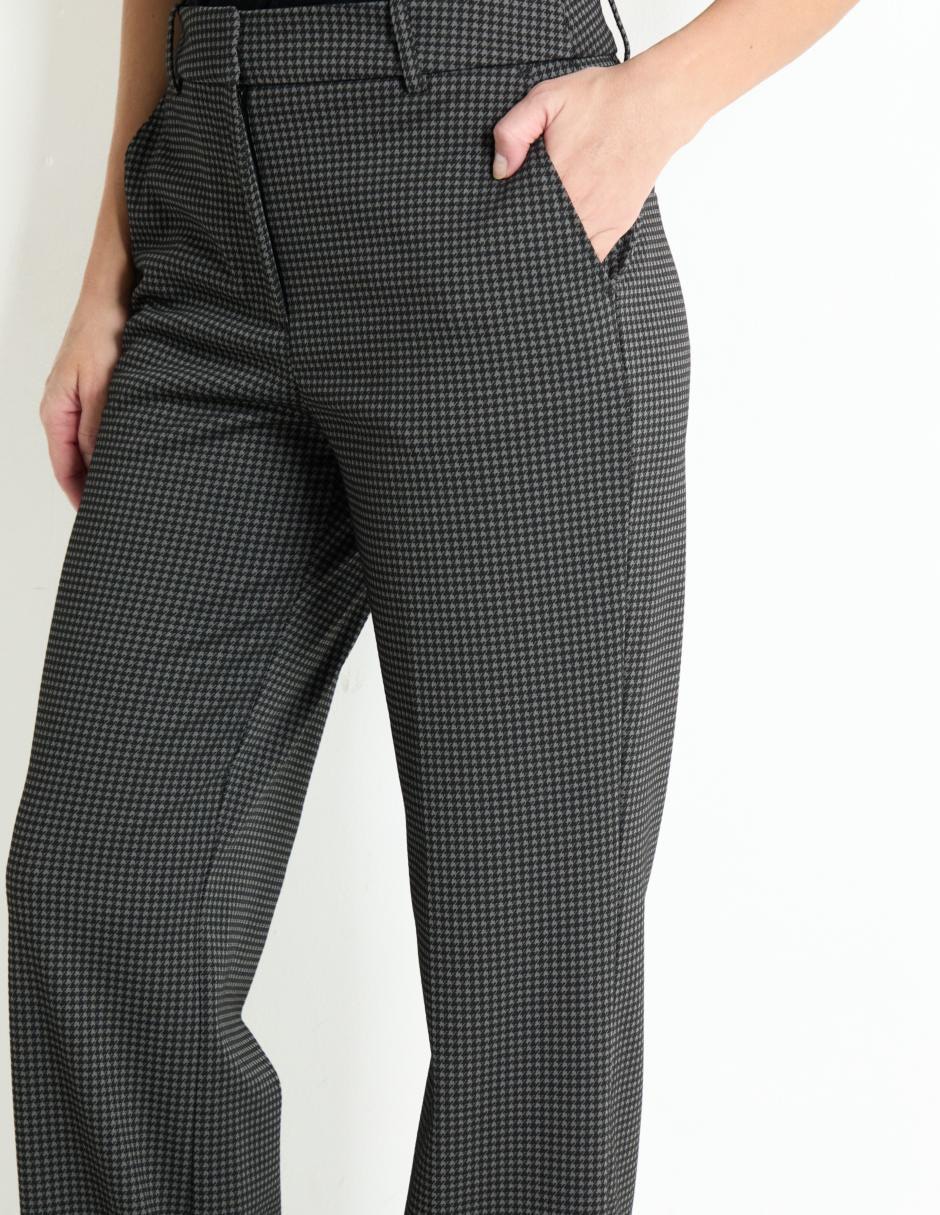 Pantalón de vestir straight para mujer