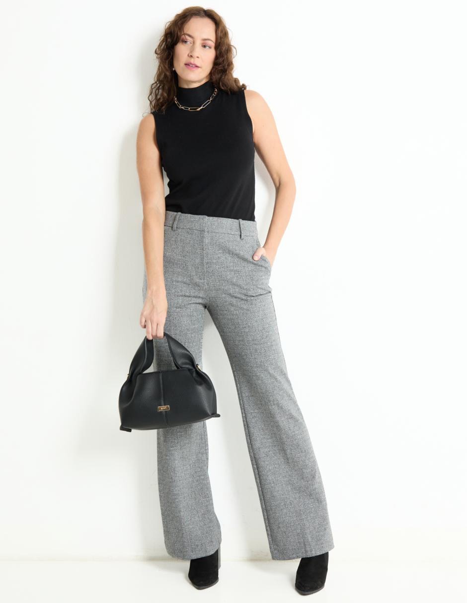 Pantalón de vestir straight para mujer 3