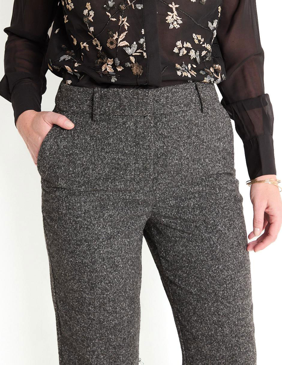 Pantalón de vestir straight para mujer 2