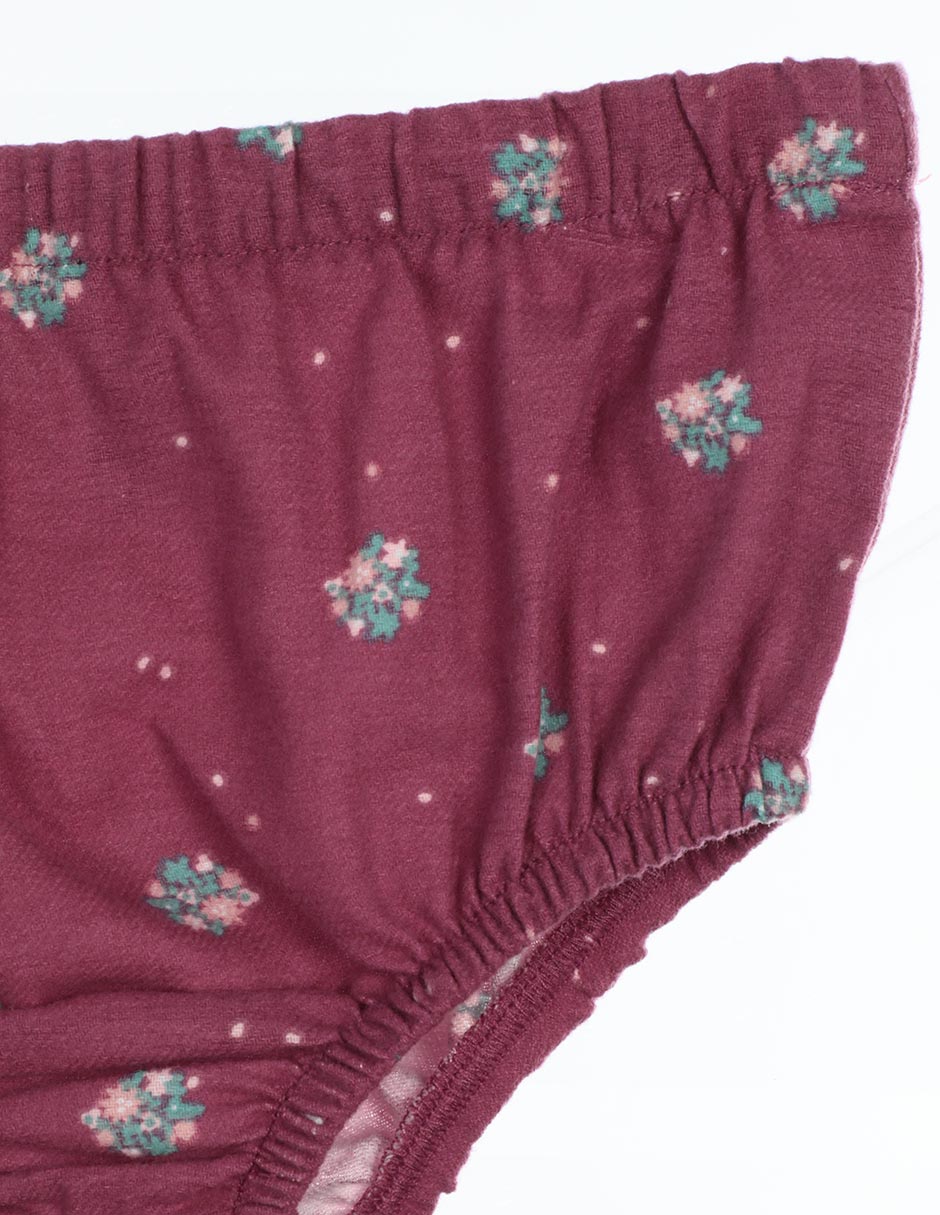 Vestido con calzón manga globo para bebé niña 4