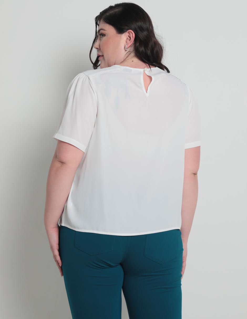 Blusa manga corta para mujer 2