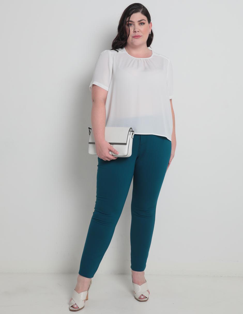 Blusa manga corta para mujer 3