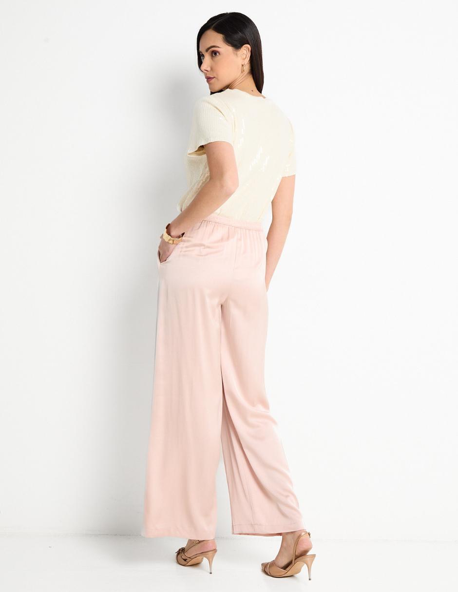 Pantalón amplio para mujer 4