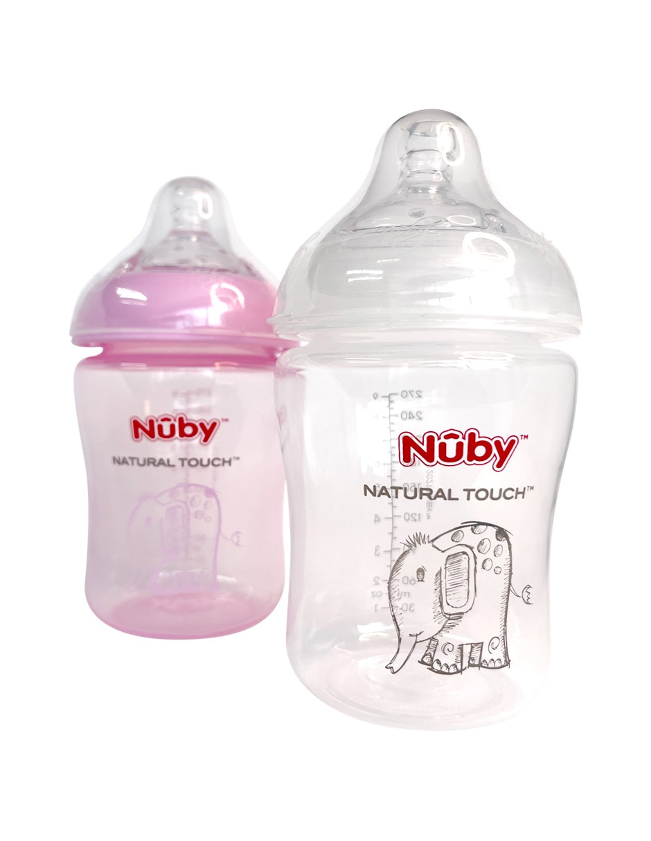 Set de biberones Nuby 9 oz