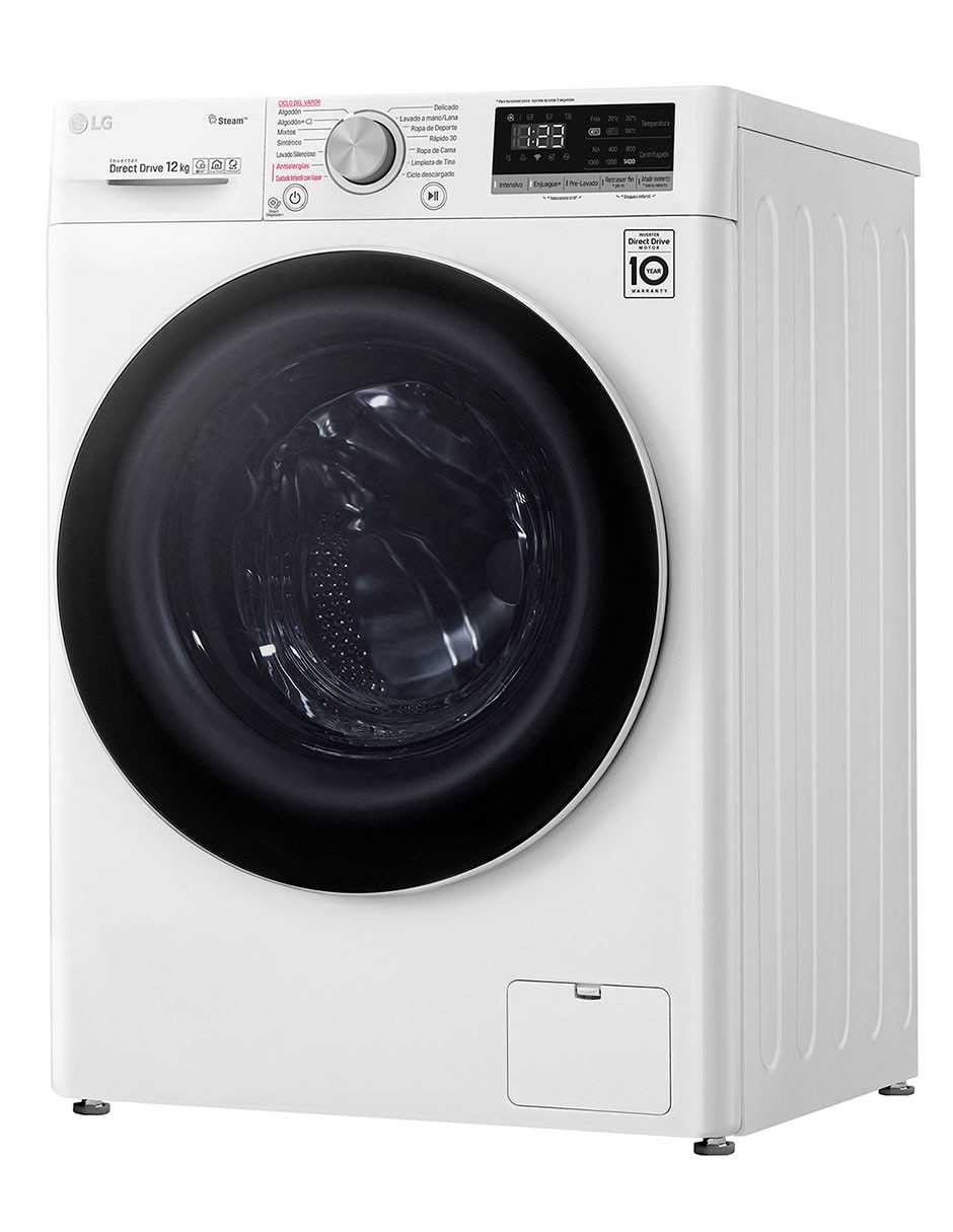 Lavadora 12 kg automática carga frontal wm12wvc4s6