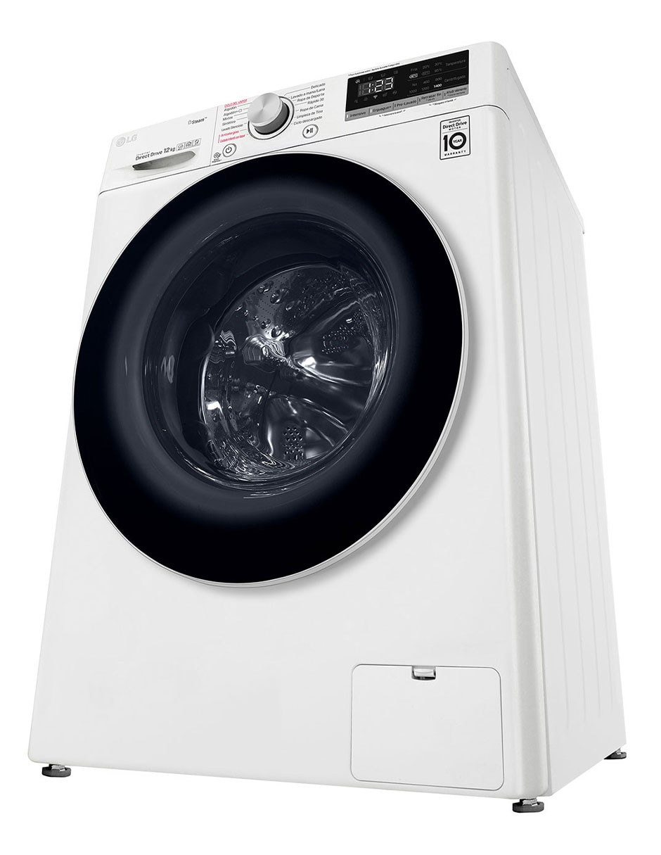 Lavadora 12 kg automática carga frontal wm12wvc4s6