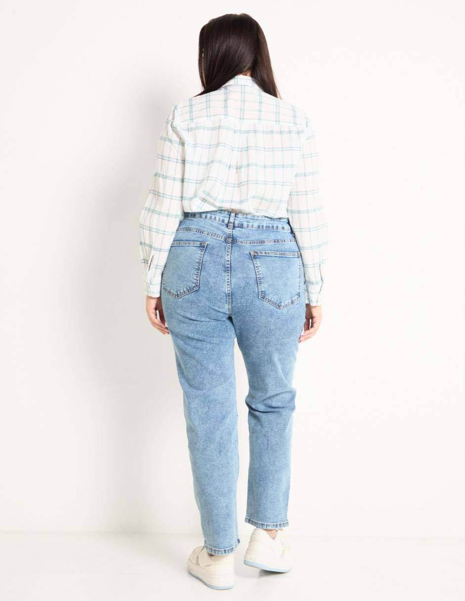 Jeans straight para mujer