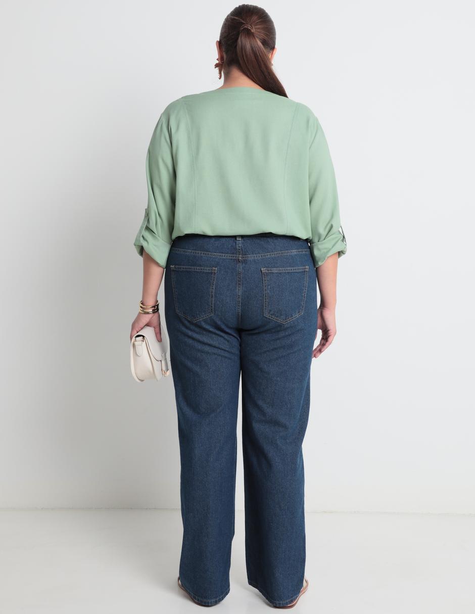 Jeans straight para mujer