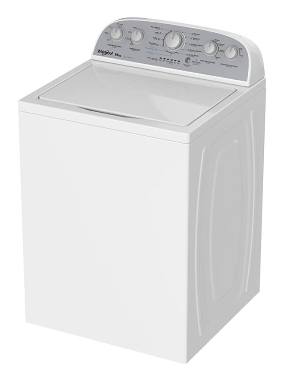 Lavadora Whirlpool 19 kg semiautomática carga superior 7MWTW1904LM