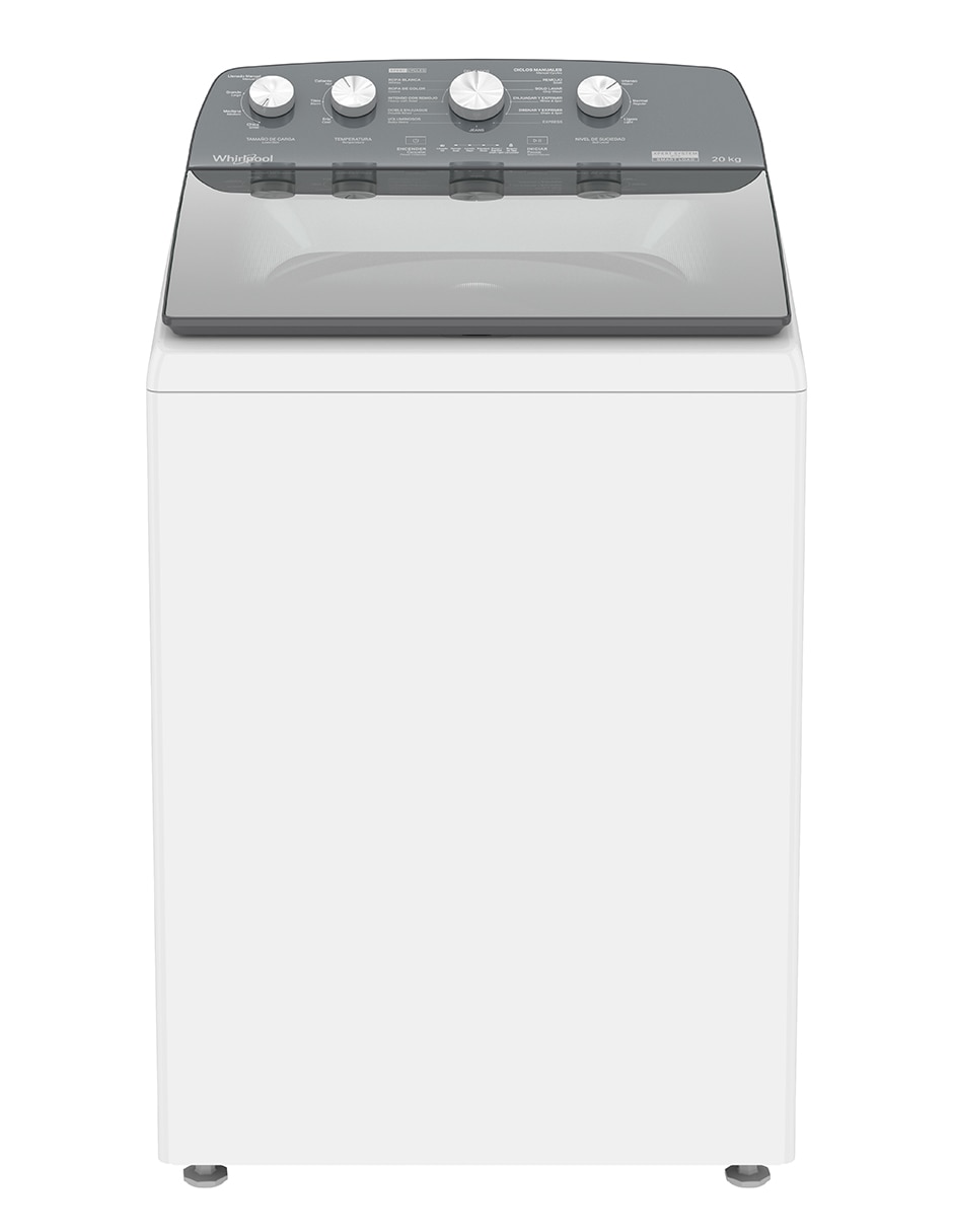 Lavadora Whirlpool 22 kg semiautomática carga superior 8MWTW2224WJM