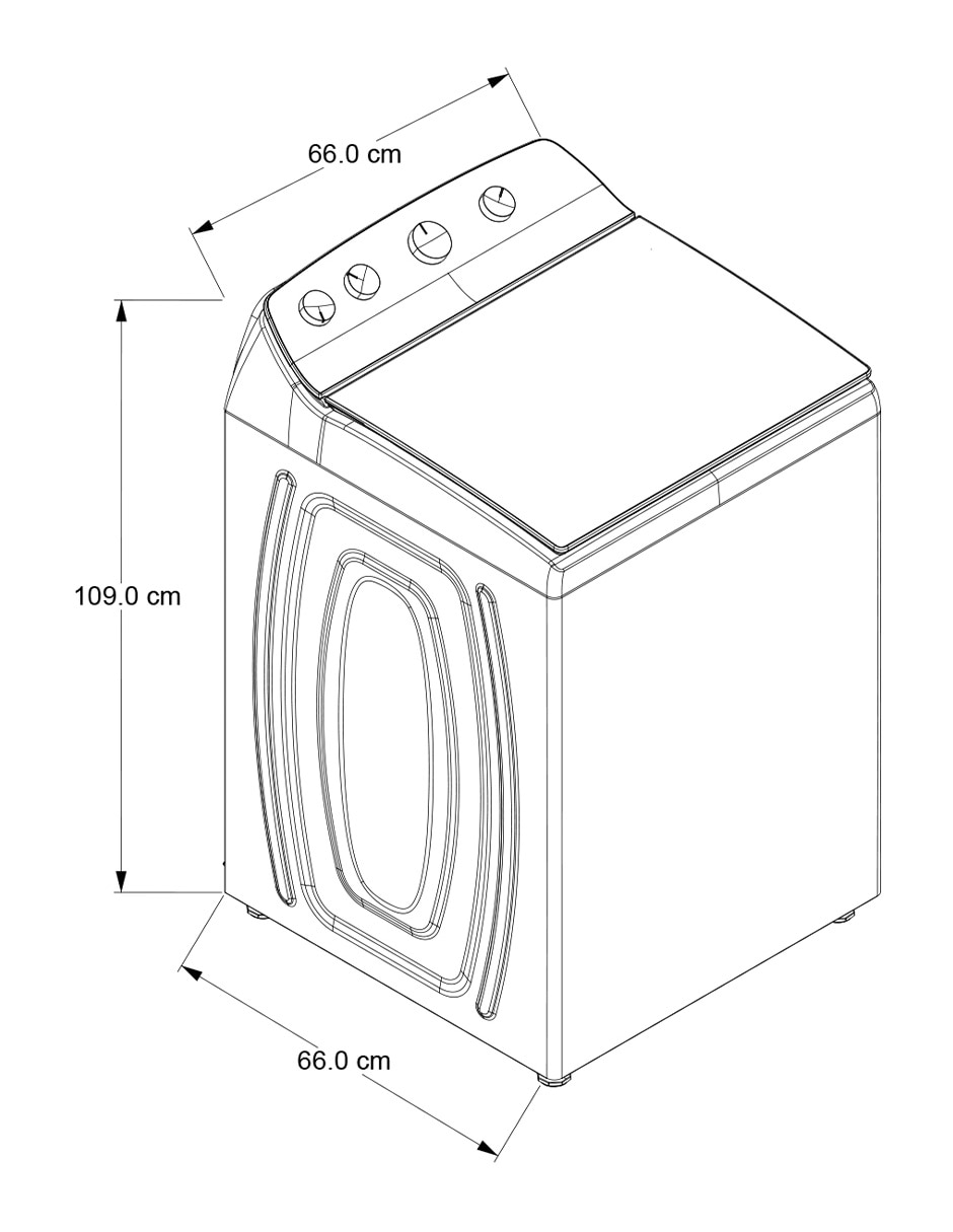 Lavadora Whirlpool 22 kg semiautomática carga superior 8MWTW2224WJM
