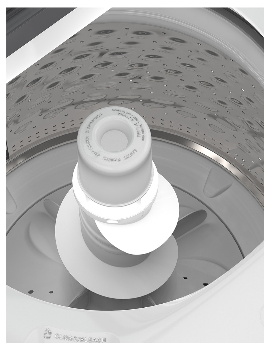 Lavadora Whirlpool 22 kg semiautomática carga superior 8MWTW2224WJM
