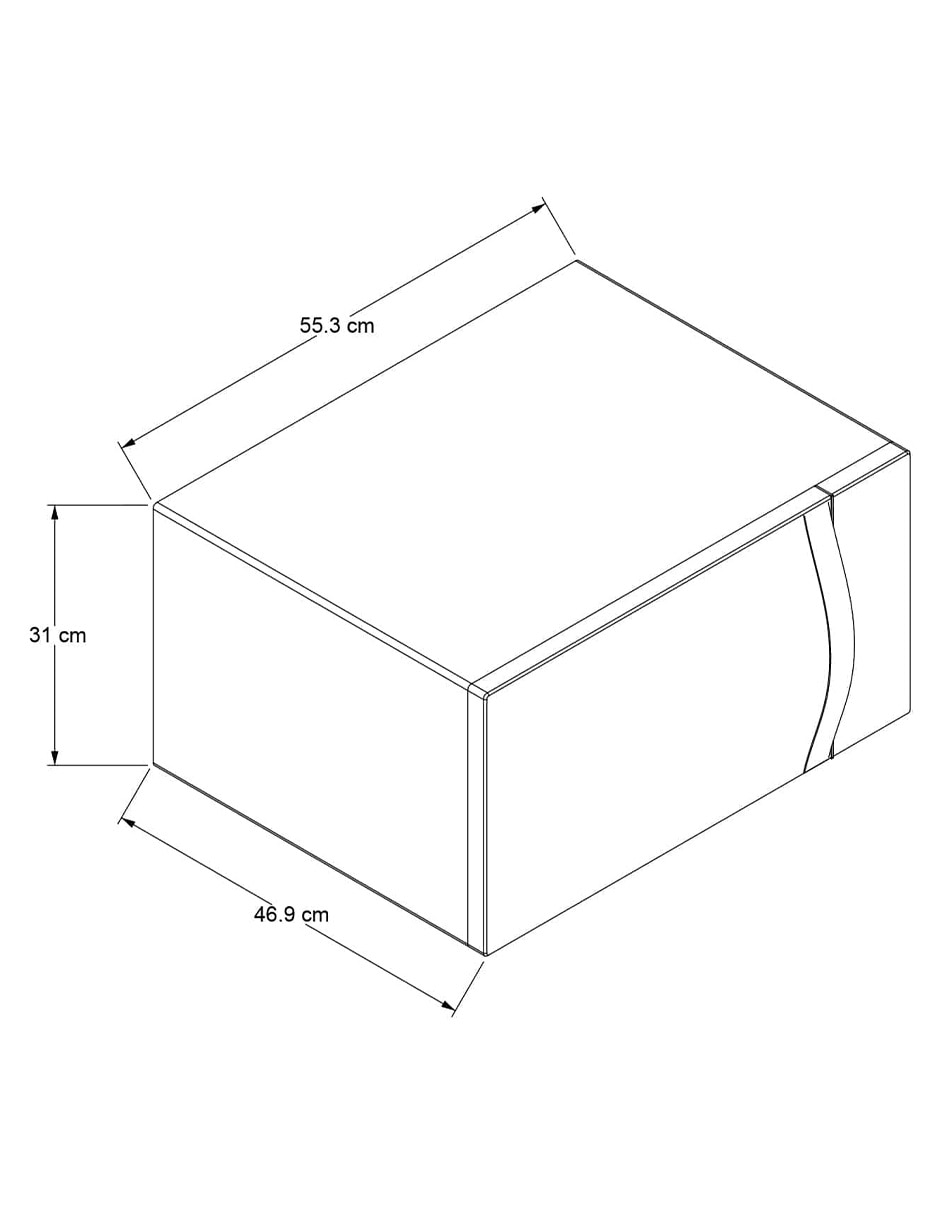 Horno de microondas convencional modelo WM1514D de 1.4 pies cúbicos 6