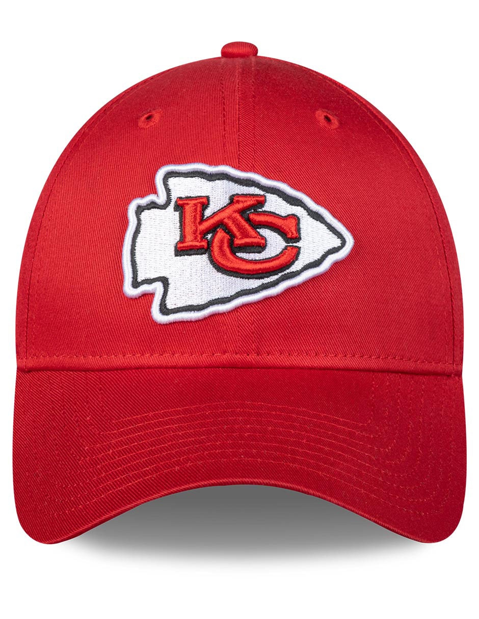 Gorra visera curva velcro para fútbol americano Kansas City Chiefs para hombre 4