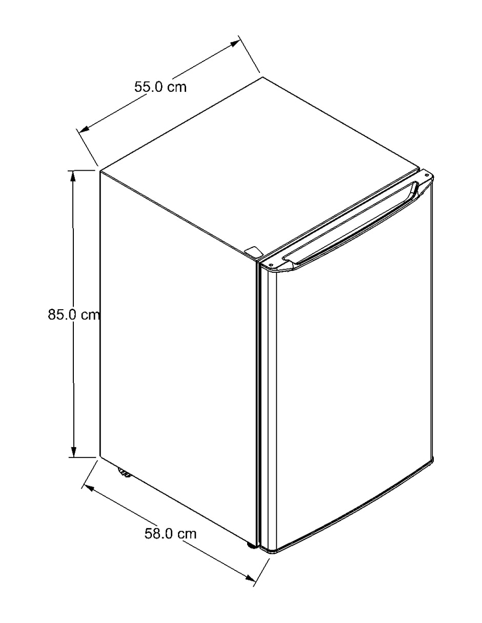 Frigobar WUC2205D 8