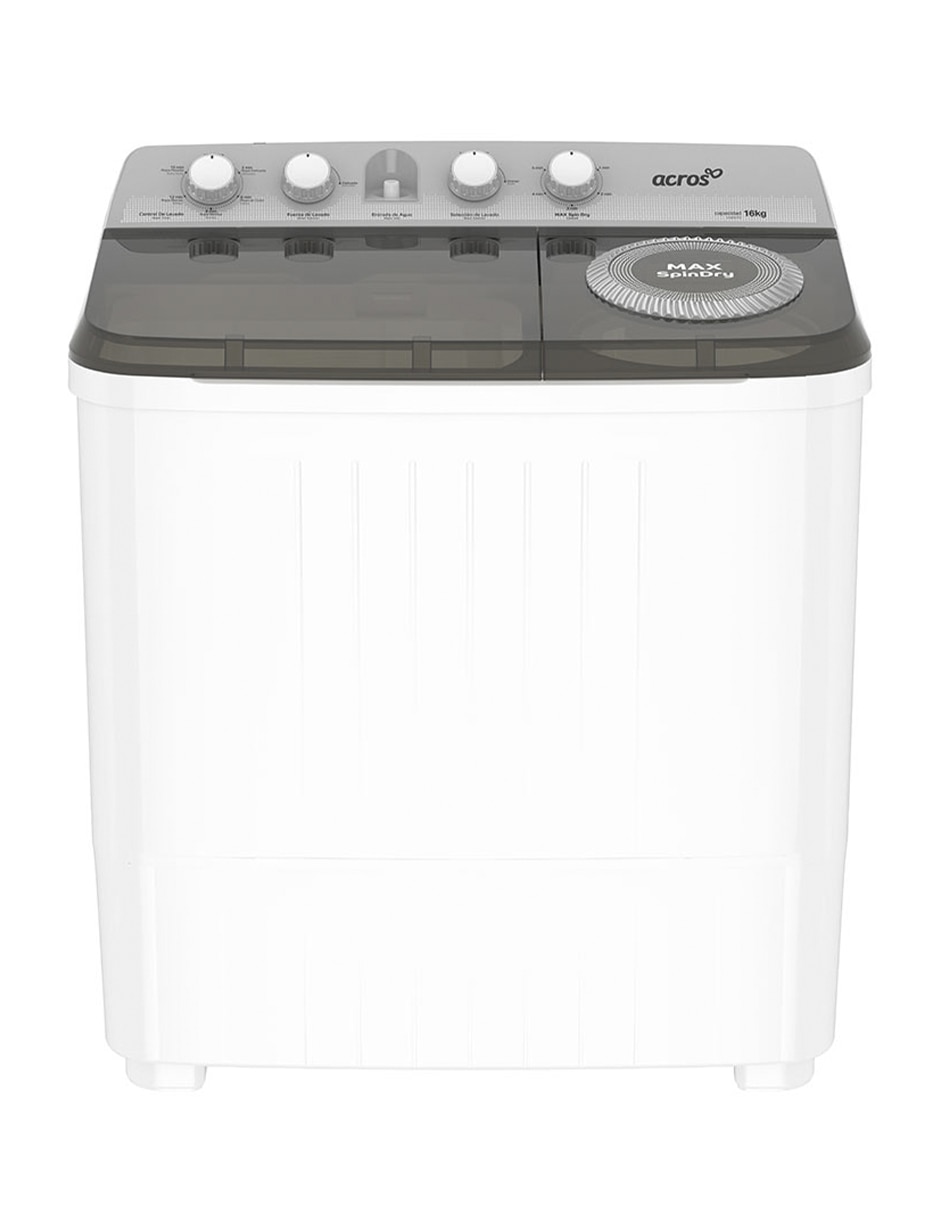 Lavadora Acros 16 kg semiautomática carga superior ALD1645JE