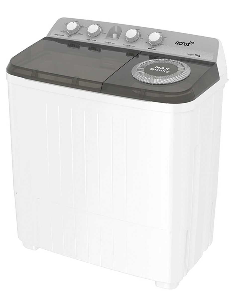 Lavadora Acros 16 kg semiautomática carga superior ALD1645JE