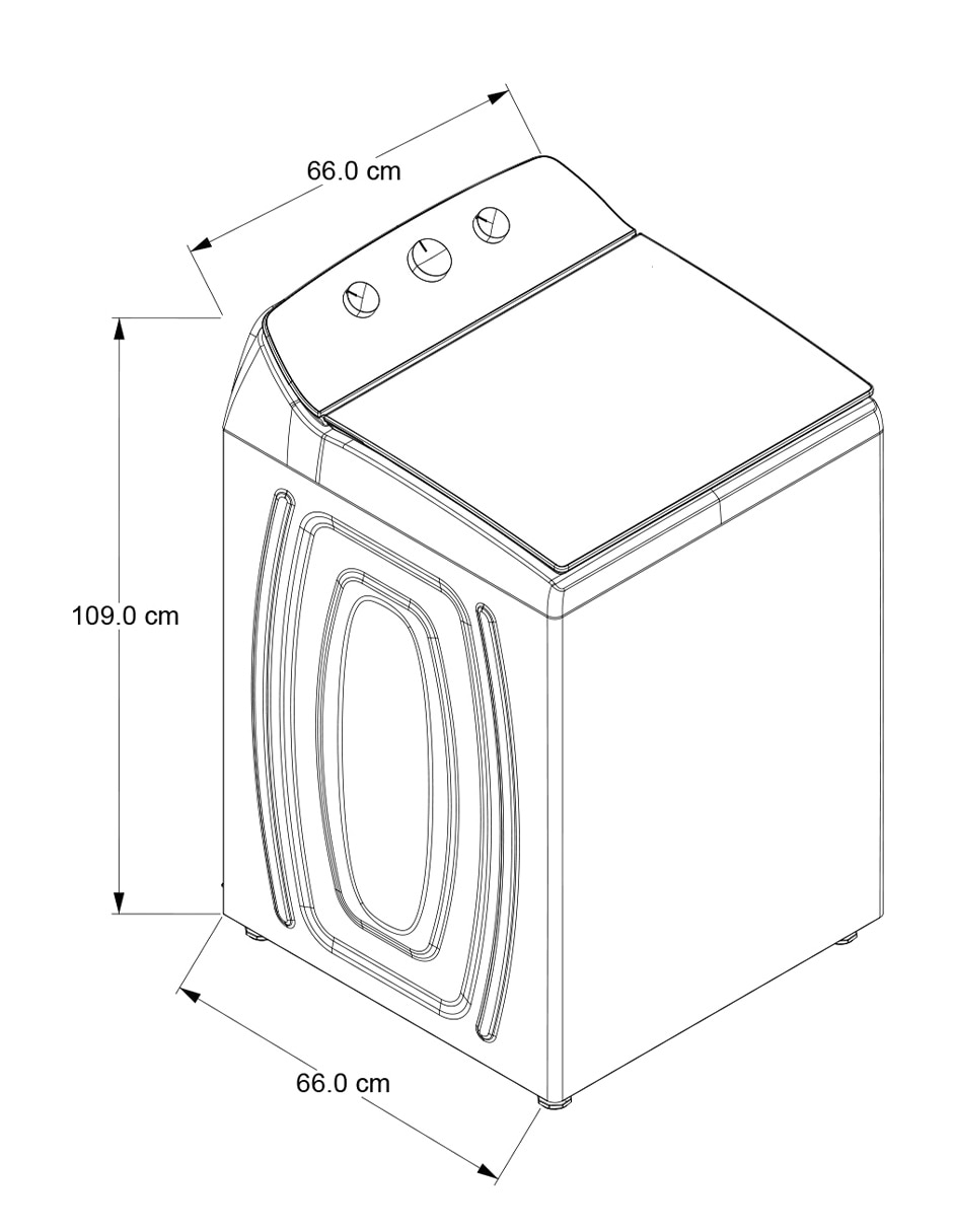 Lavadora Whirlpool 17 kg semiautomática carga superior 8MWTW1713MJQ