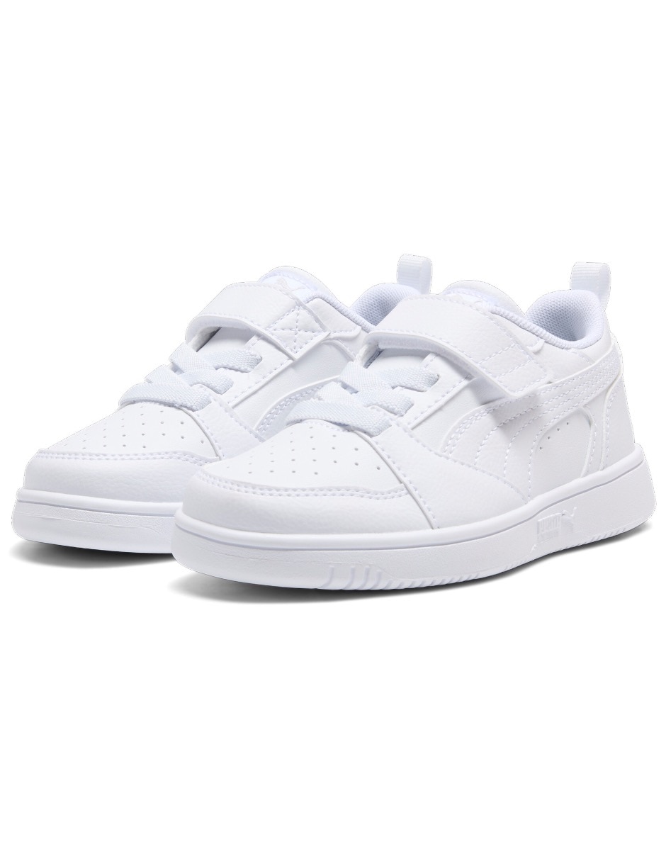 Tenis Puma para niña Rebound V6 Lo Ac+ Ps