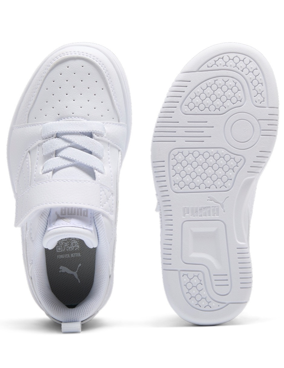Tenis Puma para niña Rebound V6 Lo Ac+ Ps