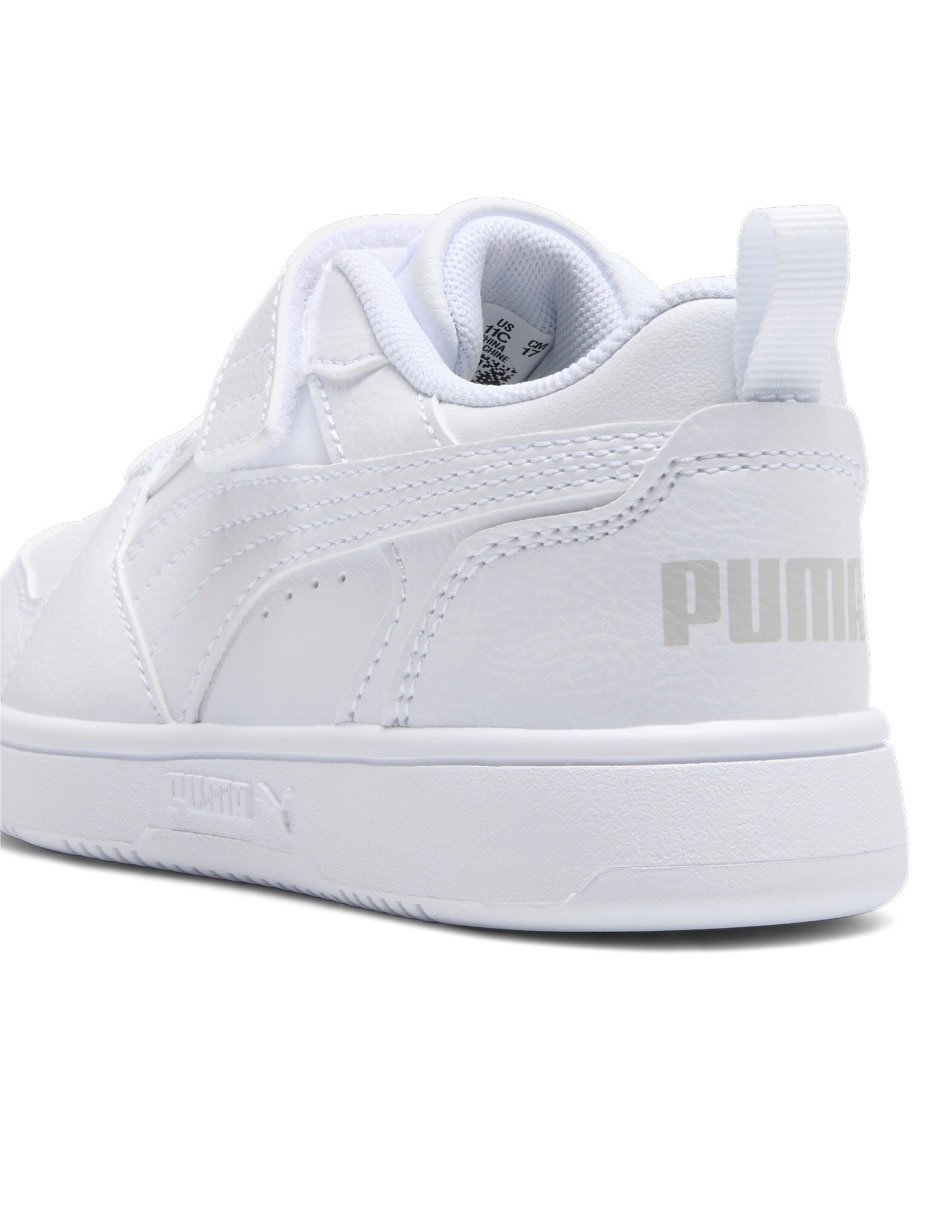 Tenis Puma para niña Rebound V6 Lo Ac+ Ps