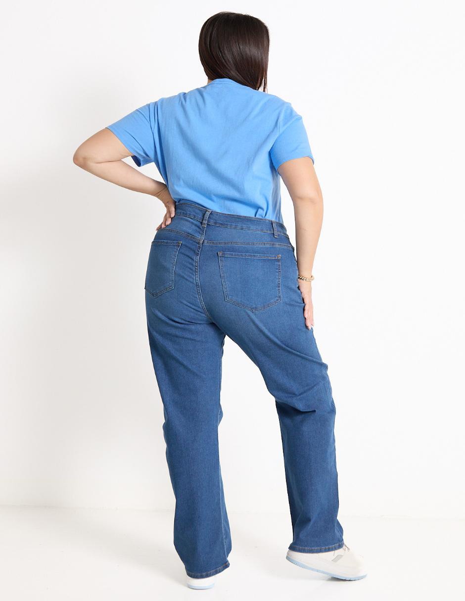Jeans wide leg para mujer 2