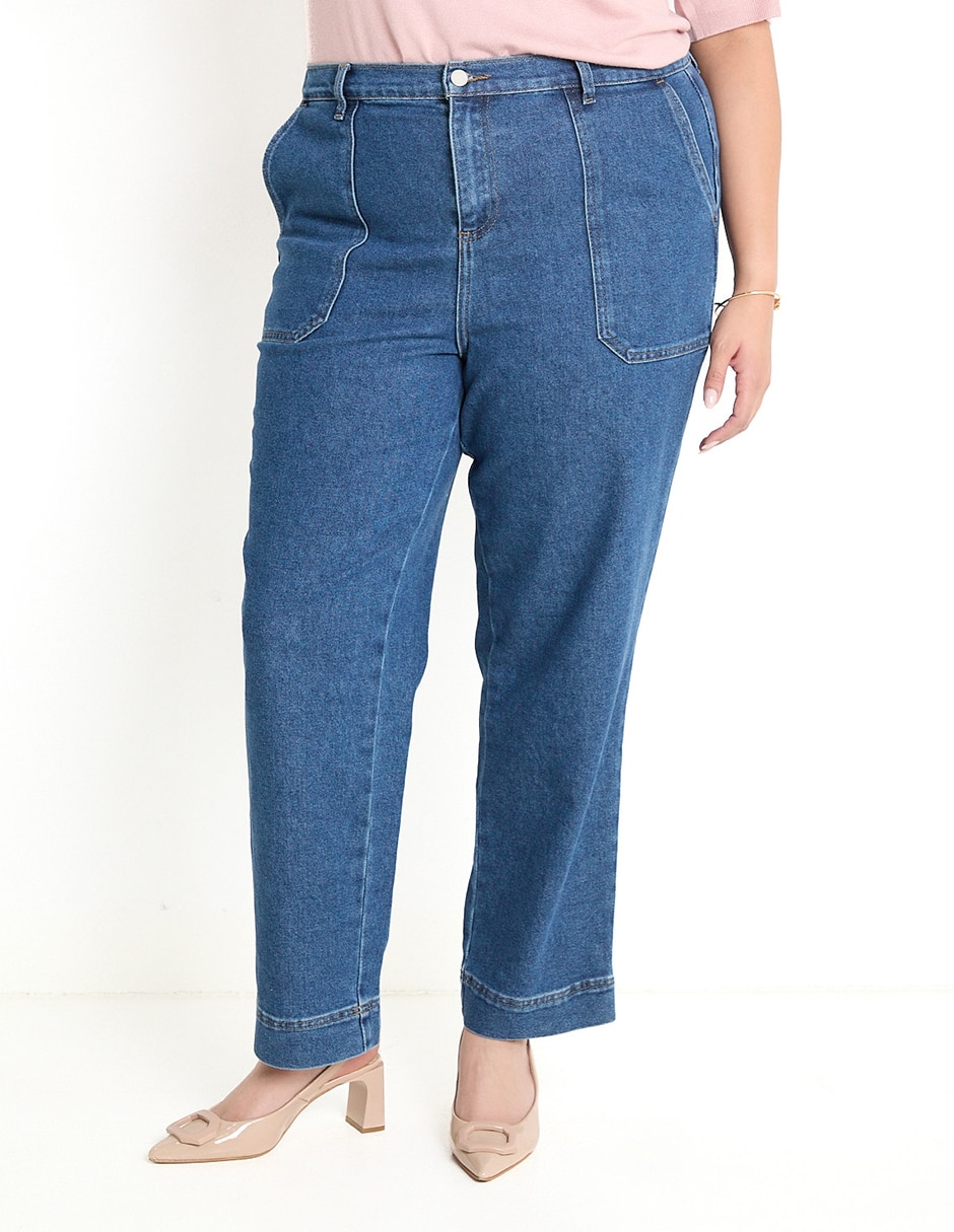 Jeans straight para mujer Jeans straight para mujer